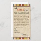 Gift Bag Inclusion Card (Front/Back)