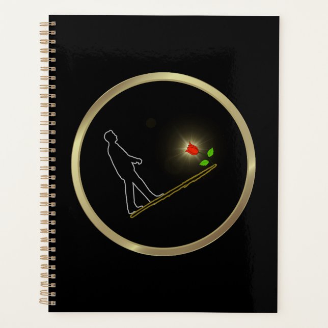 Gift Bag minimal art Planner (Front)