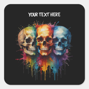 Gift Bag Square Sticker