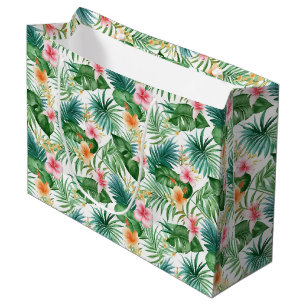 Gift Bag-Tropical Floral  Large Gift Bag