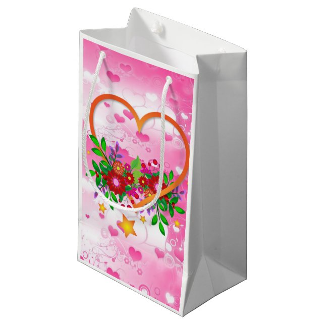 Gift Bag Valentine's (Front Angled)