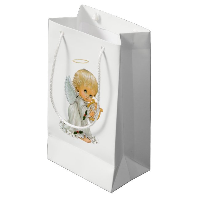 Gift Bag Valentine's Angel (Front Angled)