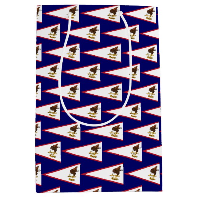 Gift Bag with American Samoa, USA (Front)