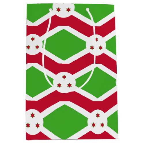 Gift Bag with Burundi flag