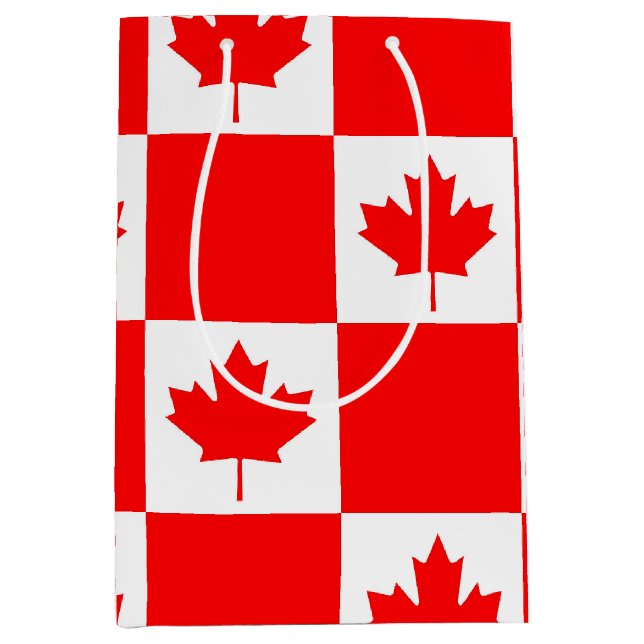 Gift Bag with Canada flag (Front)