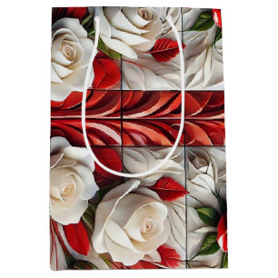 Gift Bag with colors of England flag