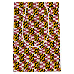 Gift Bag with flag of Maryland State, USA
