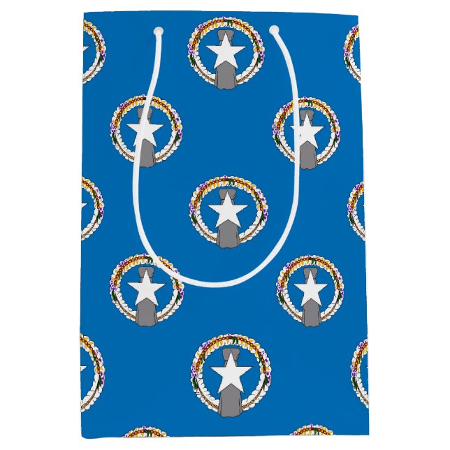 Gift Bag with flag of Northern Mariana Islands (Front)