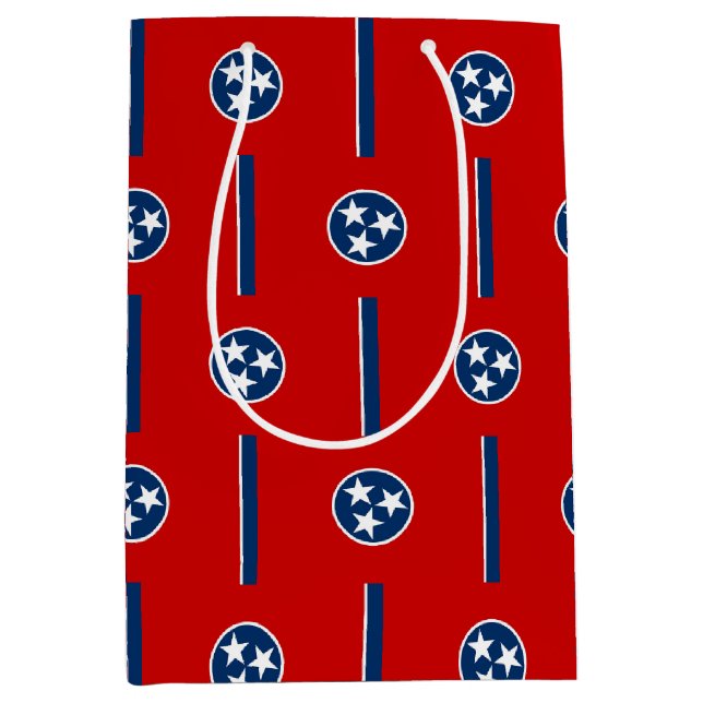 Gift Bag with flag of Tennessee, USA (Front)