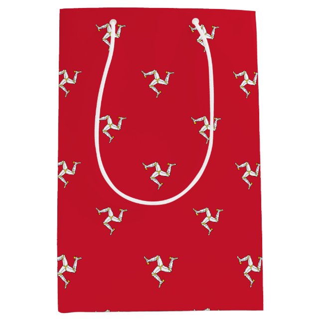 Gift Bag with Isle of Man flag (Front)
