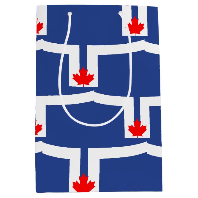 Gift Bag with Toronto flag, Canada (Front)