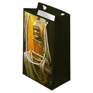 Gift Bag - Wooden Capstan and Rope
