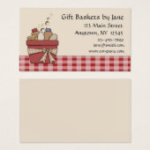Gift Basket Business Card (Front & Back)
