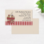Gift Basket Business Card (Desk)