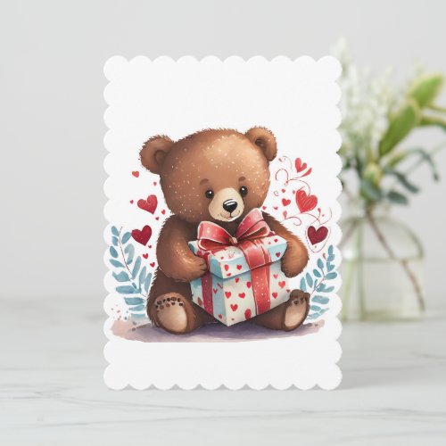 Gift Bear Card