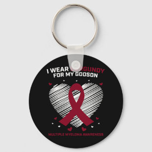Gift Blood Cancer Products Godson Multiple Myeloma Keychain