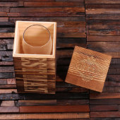 Gift Box and Engraved 24 oz. Beer Pilsner Glass (Inside)