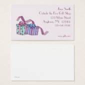 Gift Box Business Card (Front & Back)