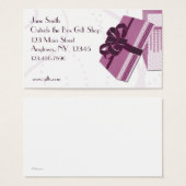 Gift Box Business Card (Front & Back)