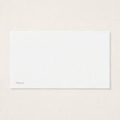 Gift Box Business Card (Back)