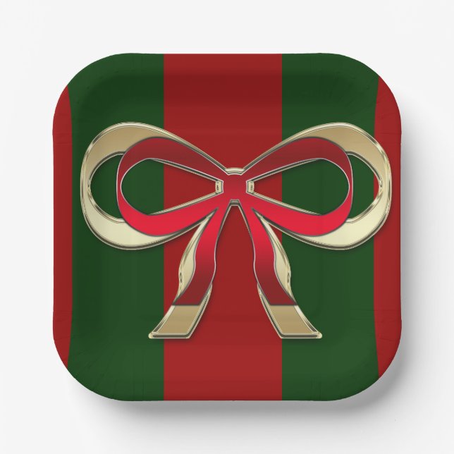 gift box paper plates (Front)