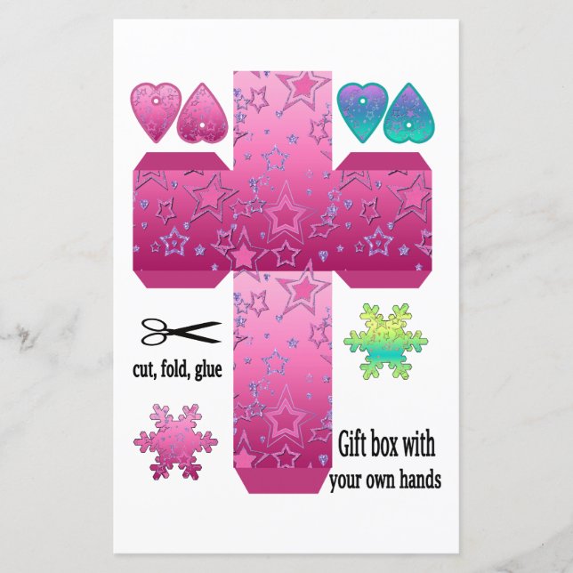 Gift box with your own hands (Front)