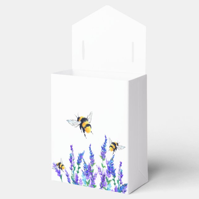 Gift Boxes with Flying Bees (Opened)