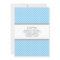Gift Card Baby Shower Invitation, Baby Blue, Gray