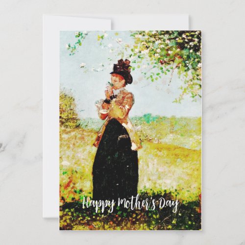 Gift Card for Mothers DayClassic Victorian Lady 