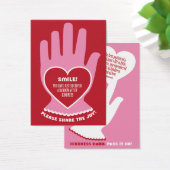 Gift Card: Random Act of Kindness in Red & Pink (Desk)