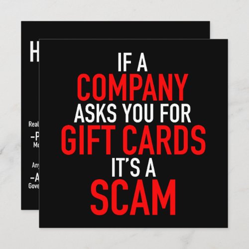 Gift Card Scam _ Scam Prevention