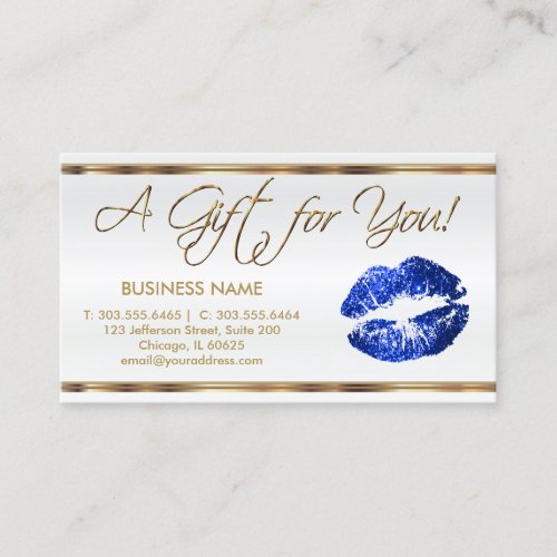 Gift Certificate  Blue Lipstick Business