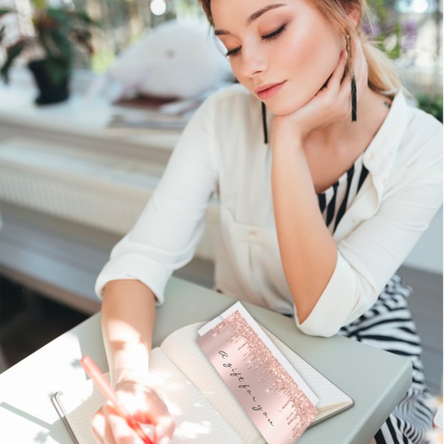 Gift Certificate Drips Black White Makeup Pearly Invitation (Gift Certificate Drips Black White Makeup Pearly Invitation)