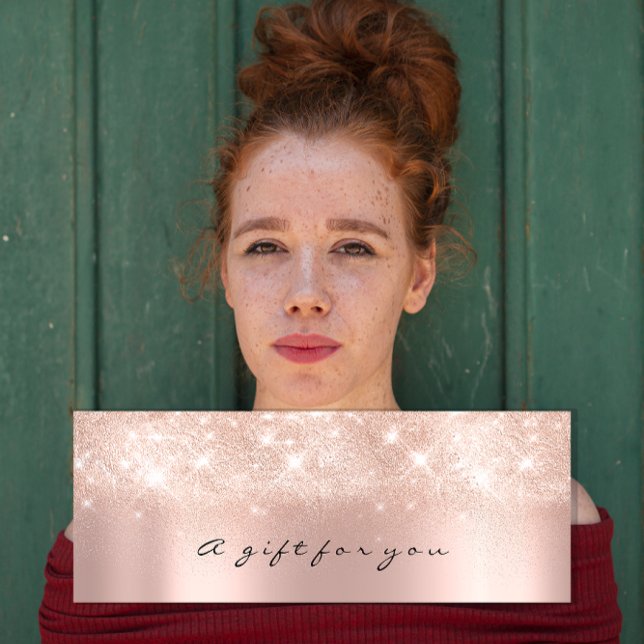 Gift Certificate Glitter Spark Gray  Makeup Small1 (Gift Certificate Glitter Spark Gray Makeup Small)