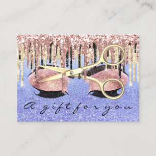 Gift Certificate Hairdresser Makeup Artist Lash