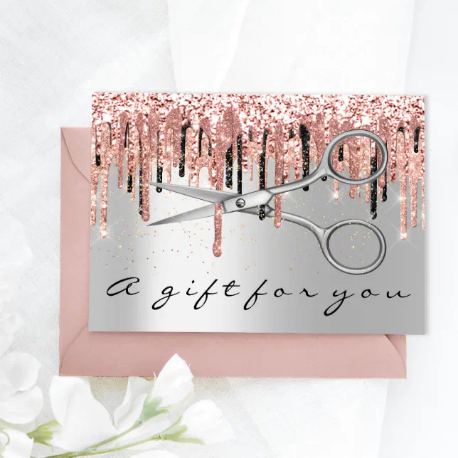 Gift Certificate Hairdresser Stylist Scissors Zazzle Gift Certificate Hairdresser Stylist Scissors Zazzle