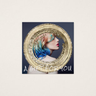 Gift Certificate Nail Hair Makeup QR Logo Photo