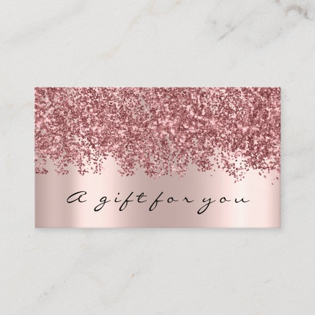 Gift Certificate Nails Makeup Eyelash Rose Hairdre (Front)