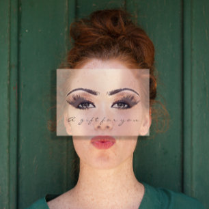 Gift Certificate Pink Blush Lash Beauty Makeup