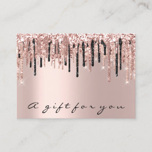 Gift Certificate Rose Makeup Eyelash Hairdresser