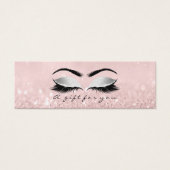 Gift Certificate Small Pink Lashes Makeup Gray (Front)