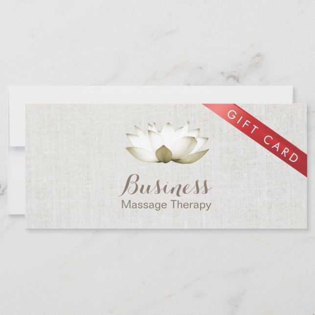 Gift Certificates | Lotus Therapy Salon & SPA (Front)