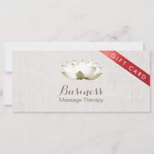 Gift Certificates Lotus Therapy Salon & SPA