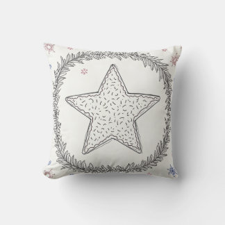 Gift Comfort This Christmas Season Throw Pillow