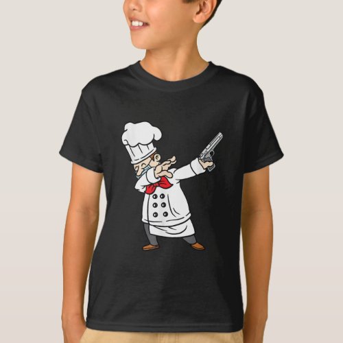 Gift Dance  Dabbing Chef Pizza Baker Dab Dance T_Shirt