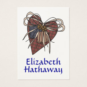 Gift Enclosure Card - Heart - by SRF