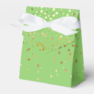 Gift/Favor Box in Apple & Golden Stars
