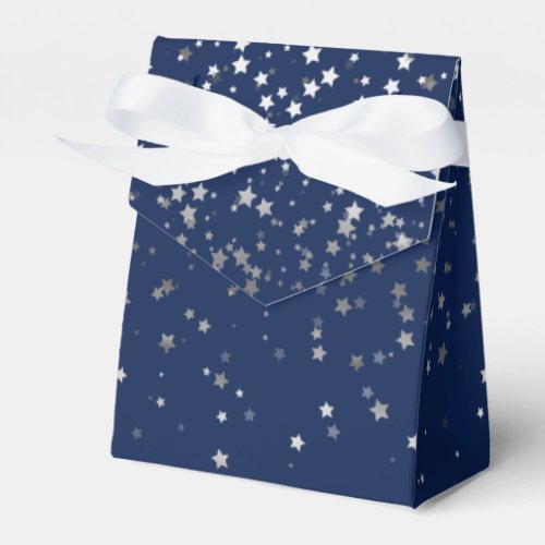 GiftFavor Box in Sapphire  Stars