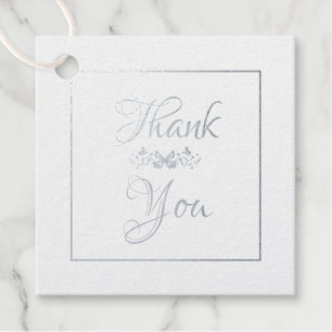 Gift-Favor Tag-Thank You Foil Favor Tags