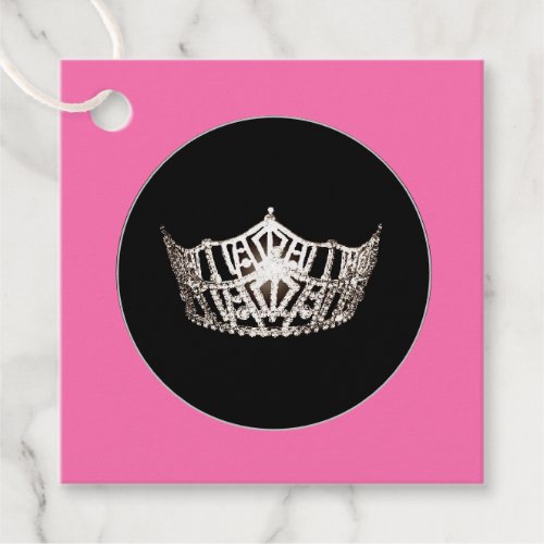 Gift_FavorTag _Miss America Style Crown Favor Tags
